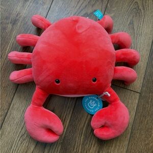 NWT Manhattan Toy Company Crabby Abby Plush Stuffed Animal